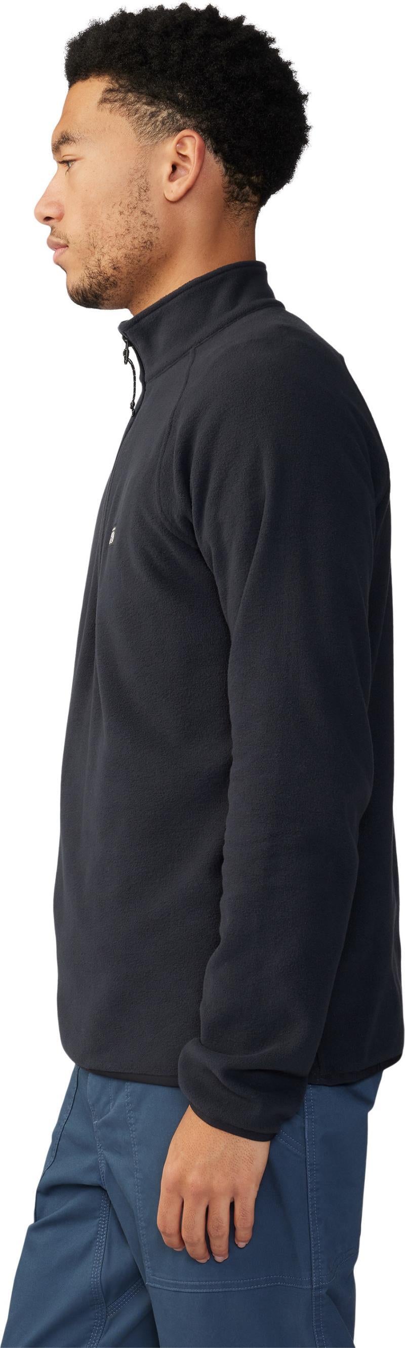 Microchill 1/4 Zip Pullover - Mens - black 1