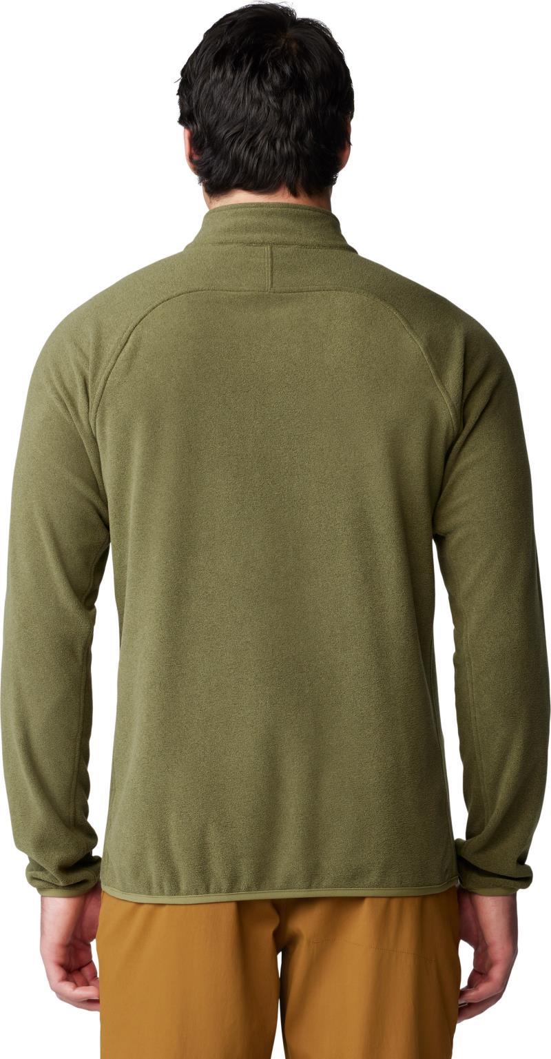 Microchill 1/4 Zip Pullover - Mens - combat green heather 1