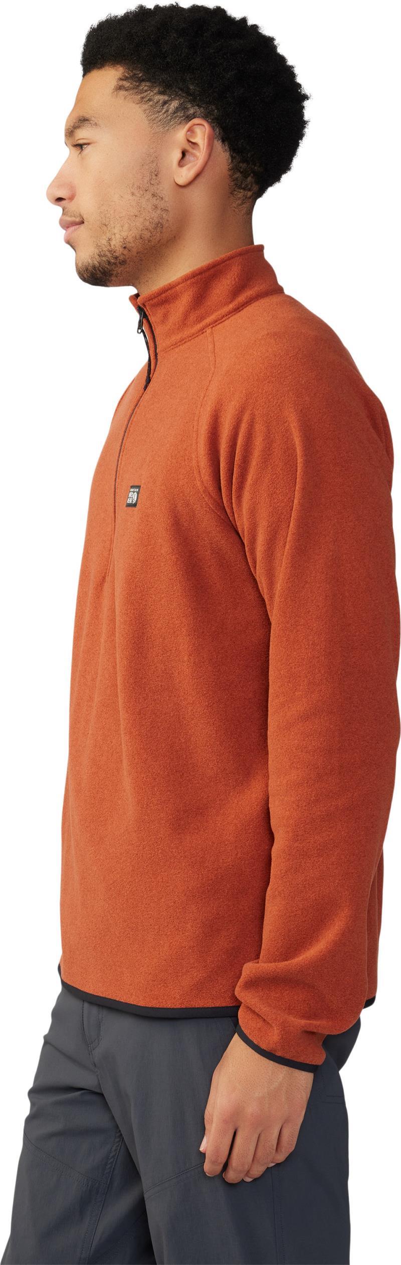 Microchill 1/4 Zip Pullover - Mens - iron oxide heather 1