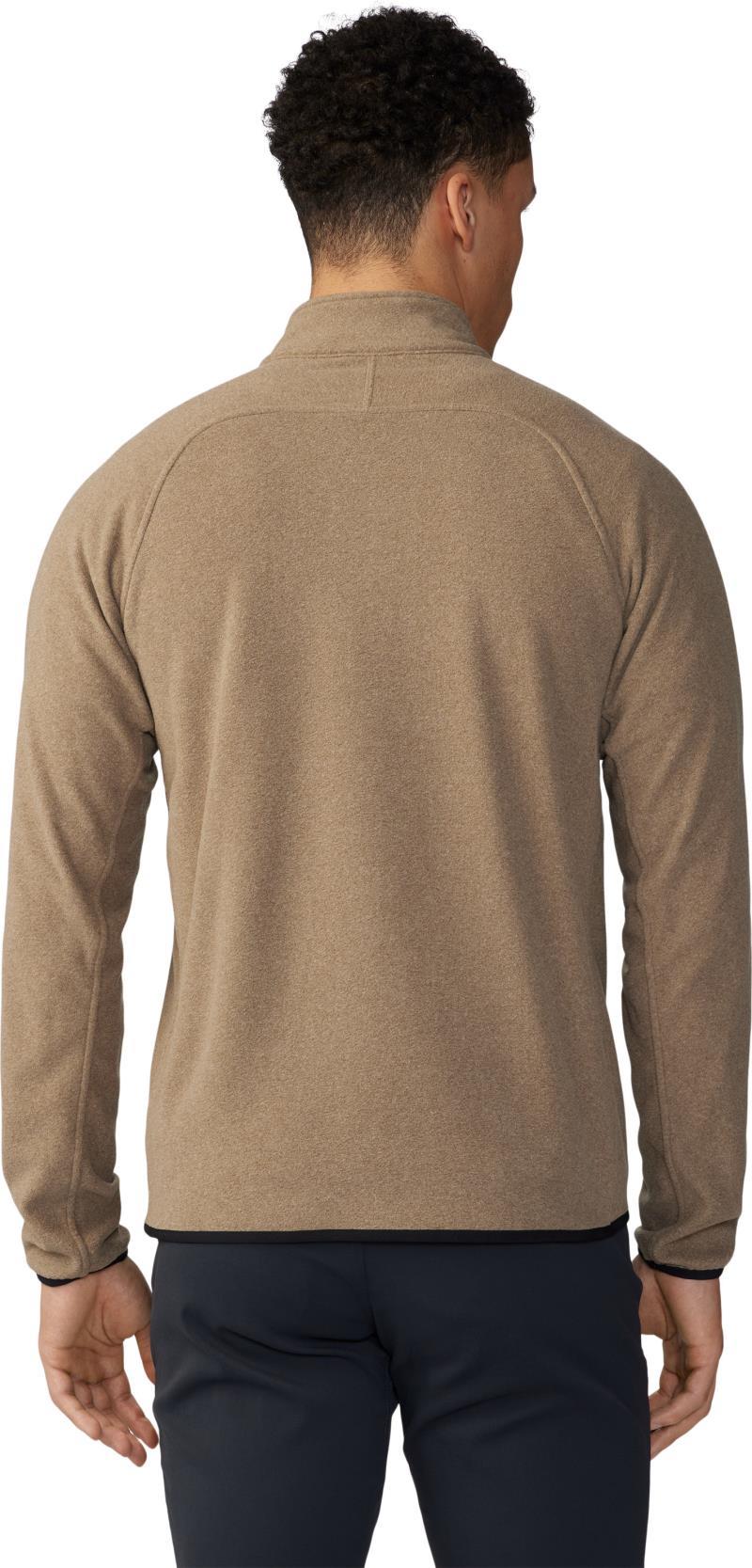 Microchill 1/4 Zip Pullover - Mens - trail dust heather 1