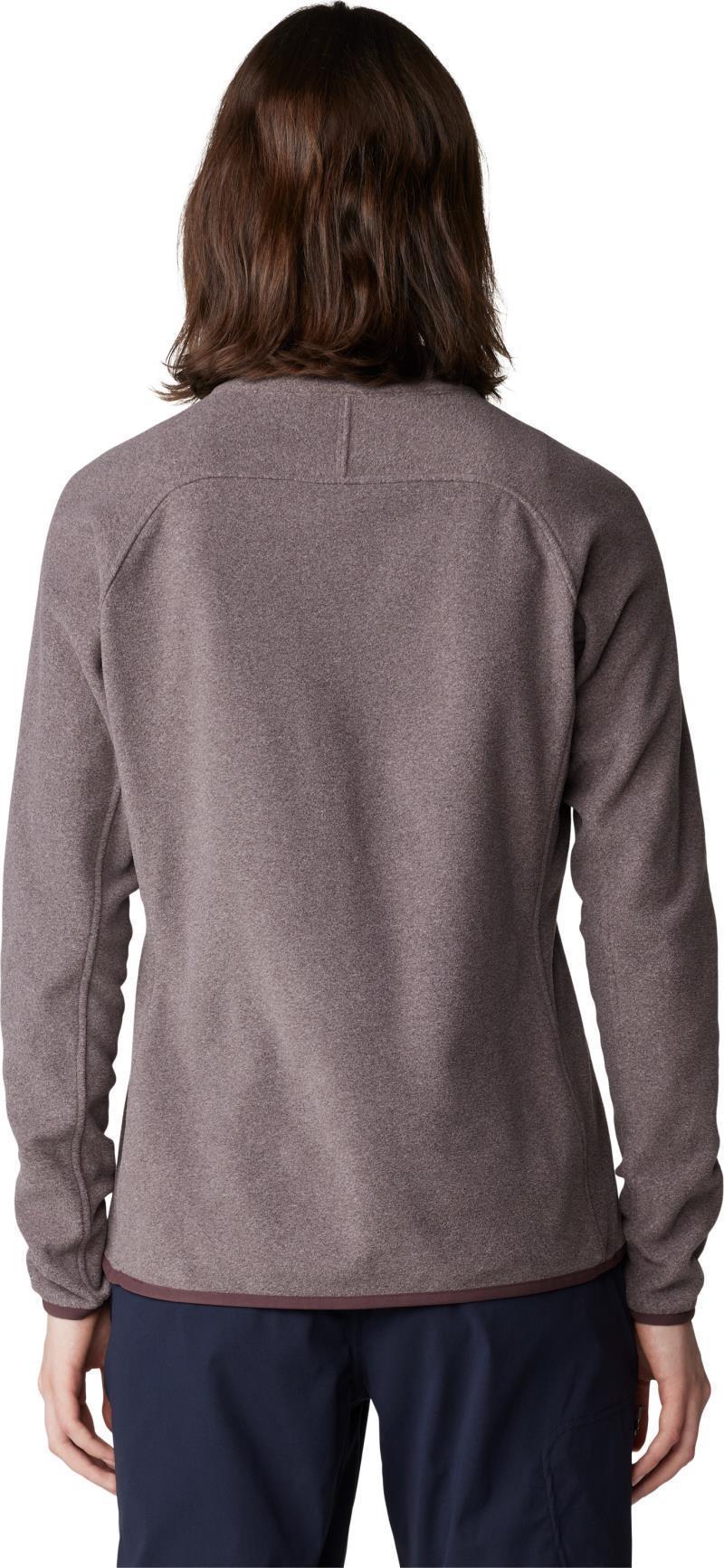 Microchill 1/4 Zip Pullover - Womens - Blackberry Heather 2