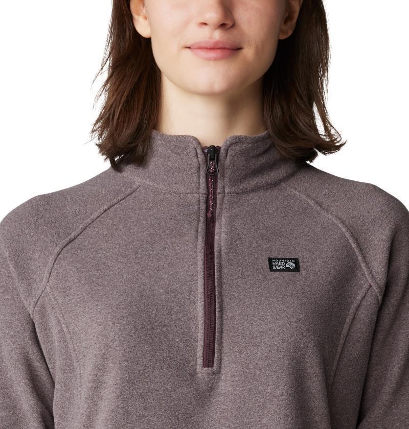 Microchill 1/4 Zip Pullover - Womens - Blackberry Heather 5