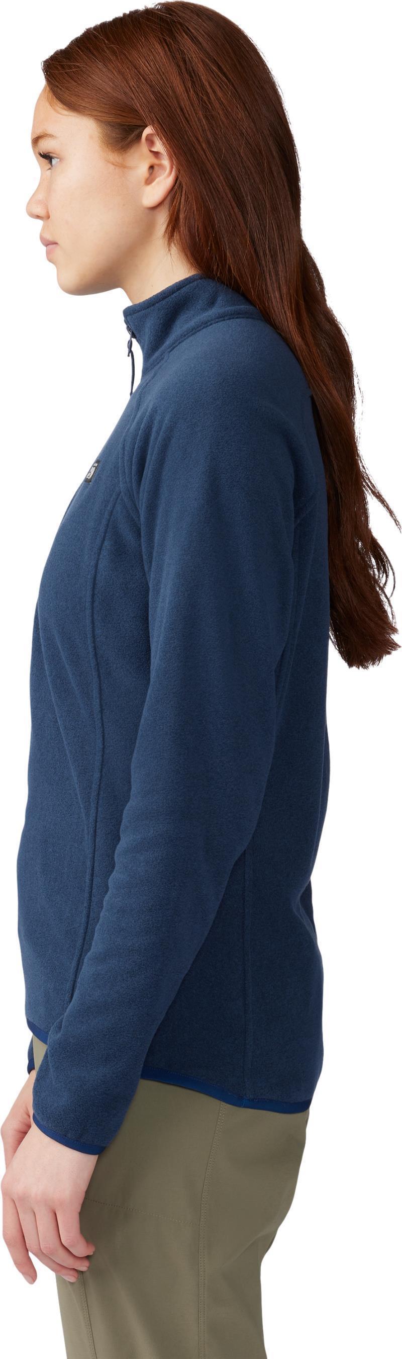 Microchill 1/4 Zip Pullover - Womens - Outer Dark Heather 3