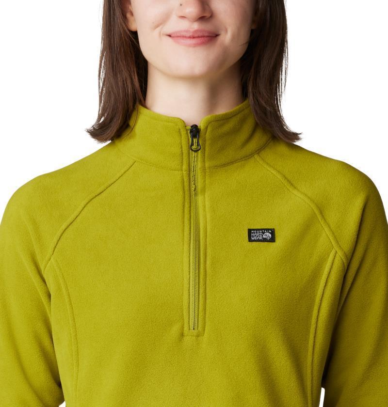 Microchill 1/4 Zip Pullover - Womens - Python Green 5