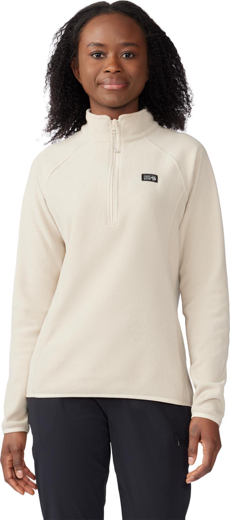 Microchill 1/4 Zip Pullover - Womens - Wild Oyster Heather 1