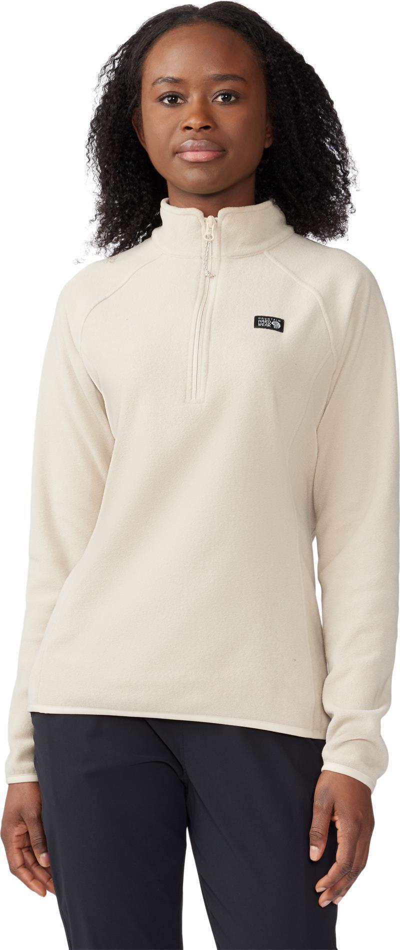 Microchill 1/4 Zip Pullover - Womens - Wild Oyster Heather 2