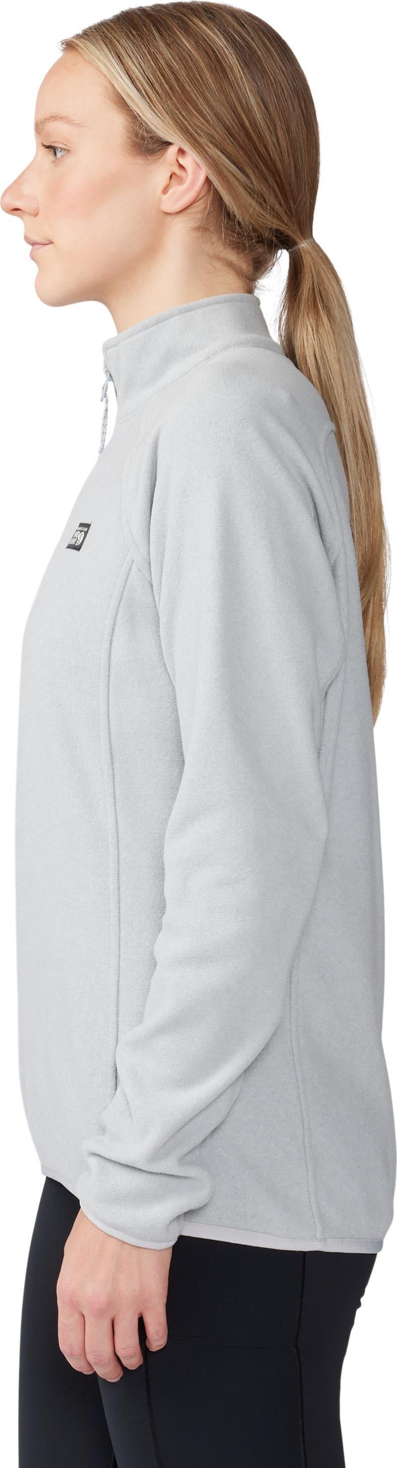 Microchill 1/4 Zip Pullover - Womens - glacial heather 1