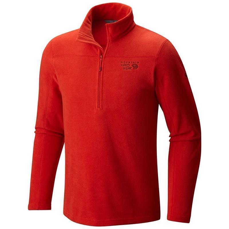Microchill 2.0 Zip T - Mens - Dark Fire 1