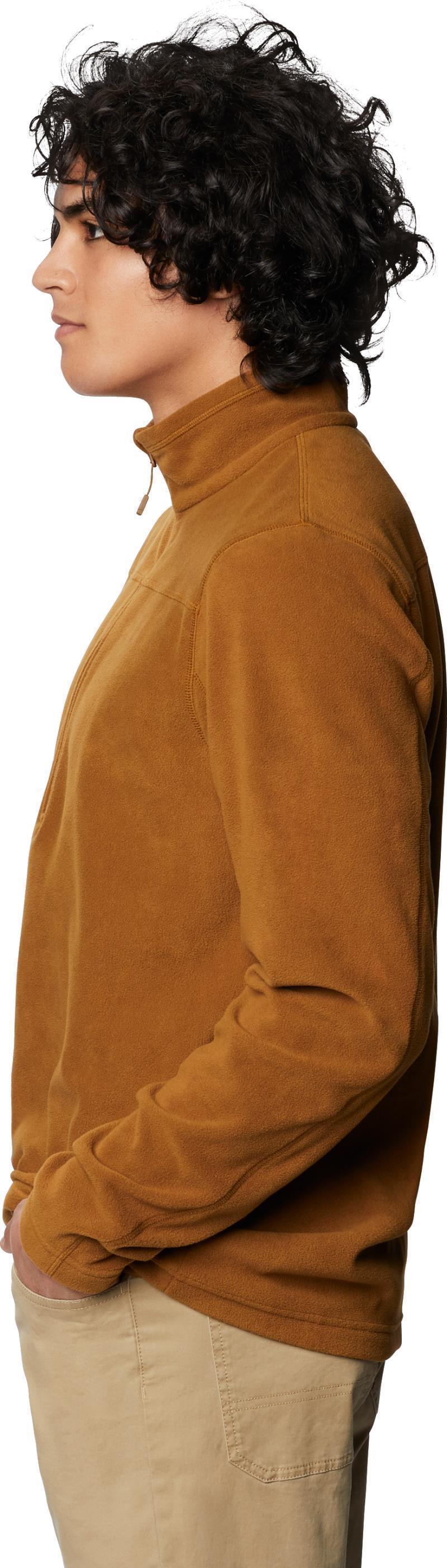 Microchill 2.0 Zip T - Mens - Golden Brown 1