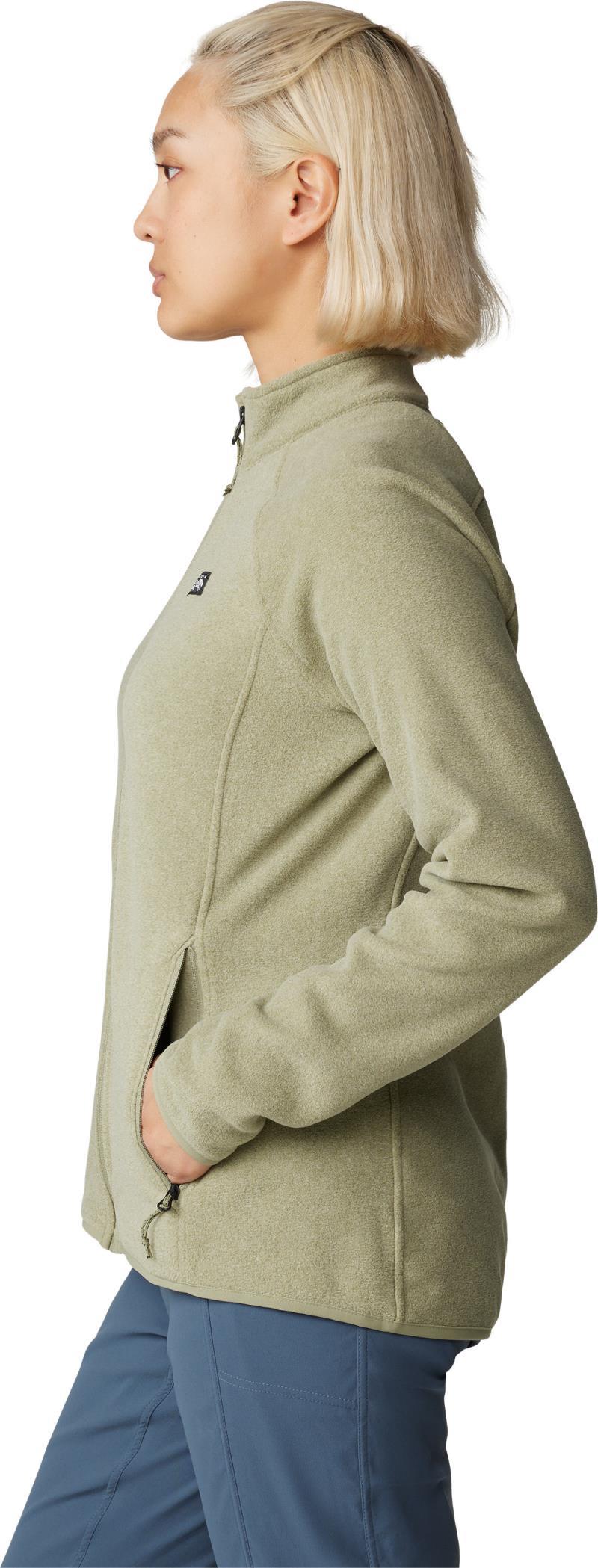 Microchill Full Zip Jacket - Womens - mantis green heather 1