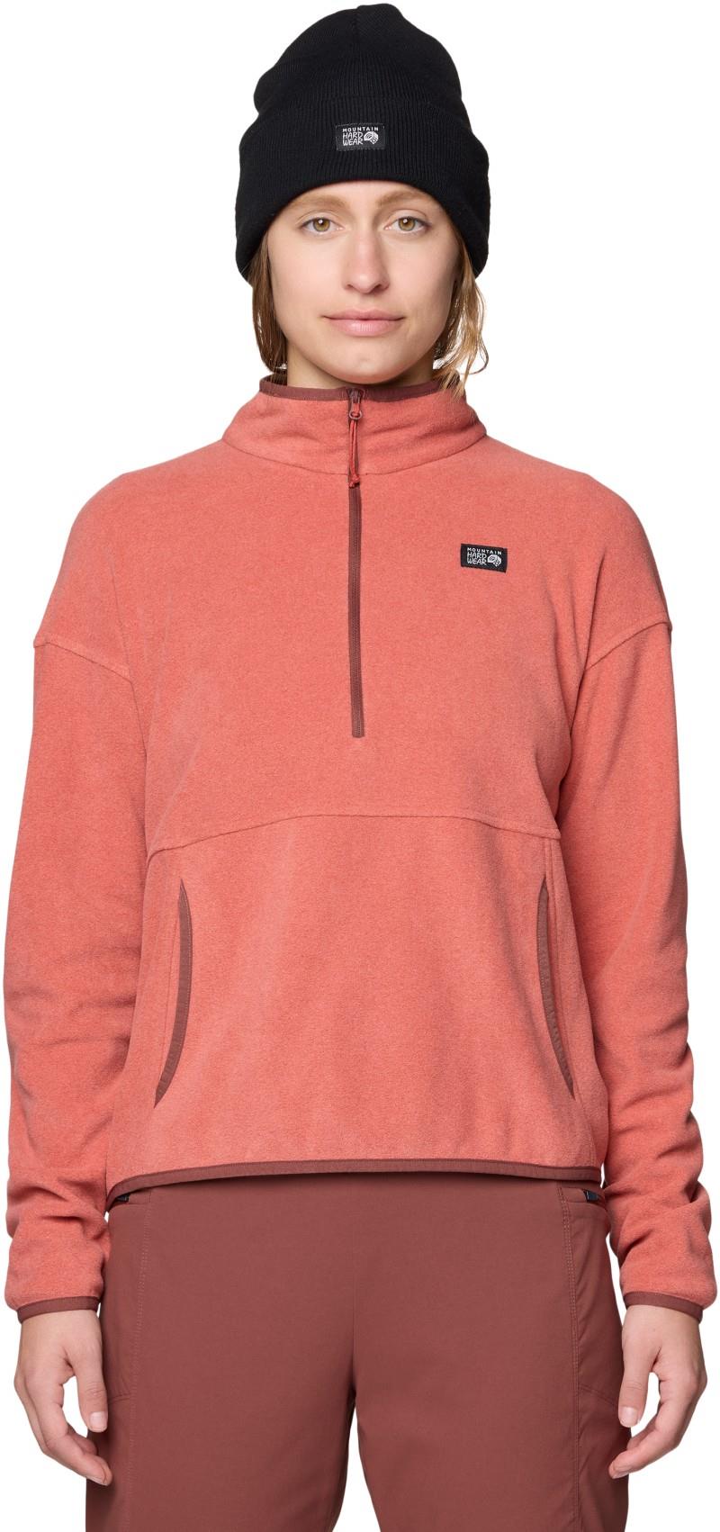 Microchill Half Zip - Womens - mars red 1