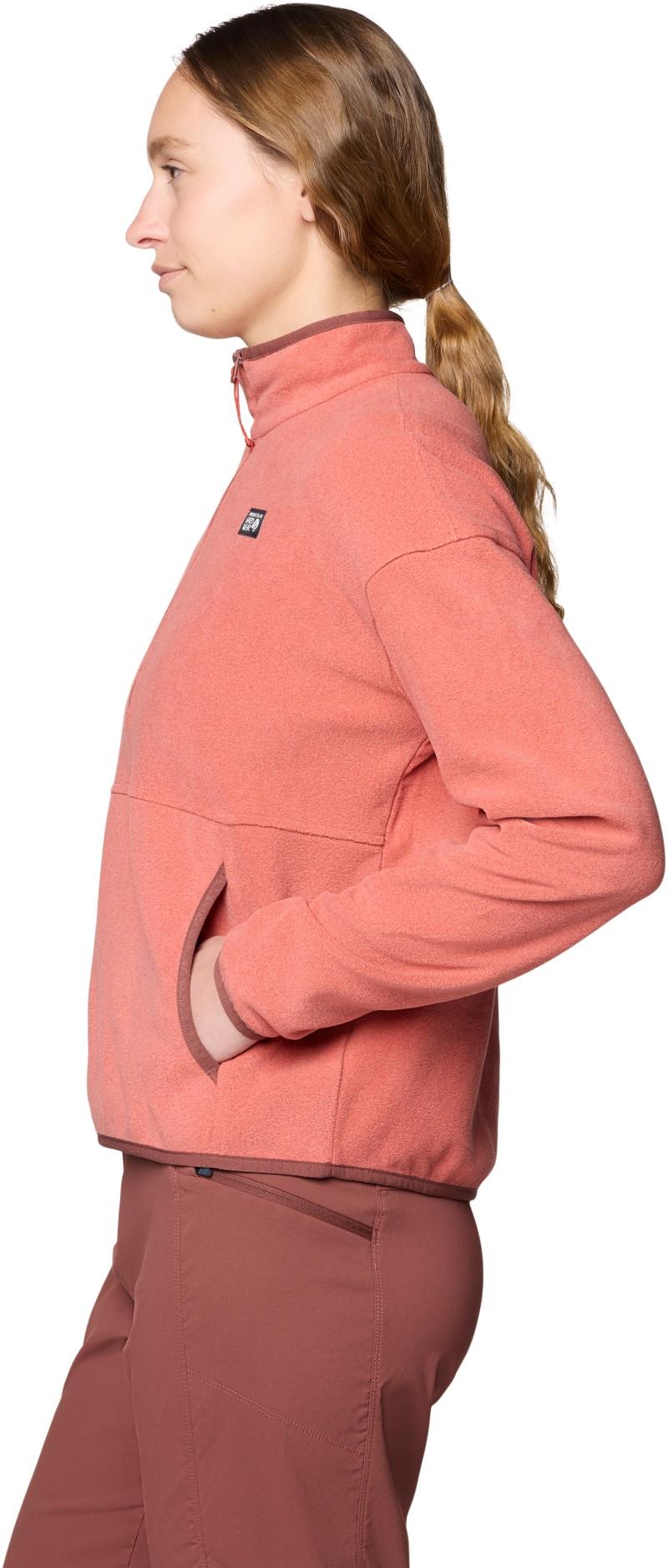 Microchill Half Zip - Womens - mars red 1