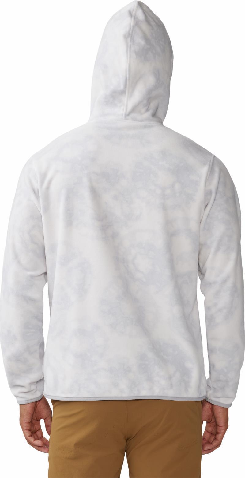 Microchill Hoody - Mens - MHW White Large Spore Dye Print 2