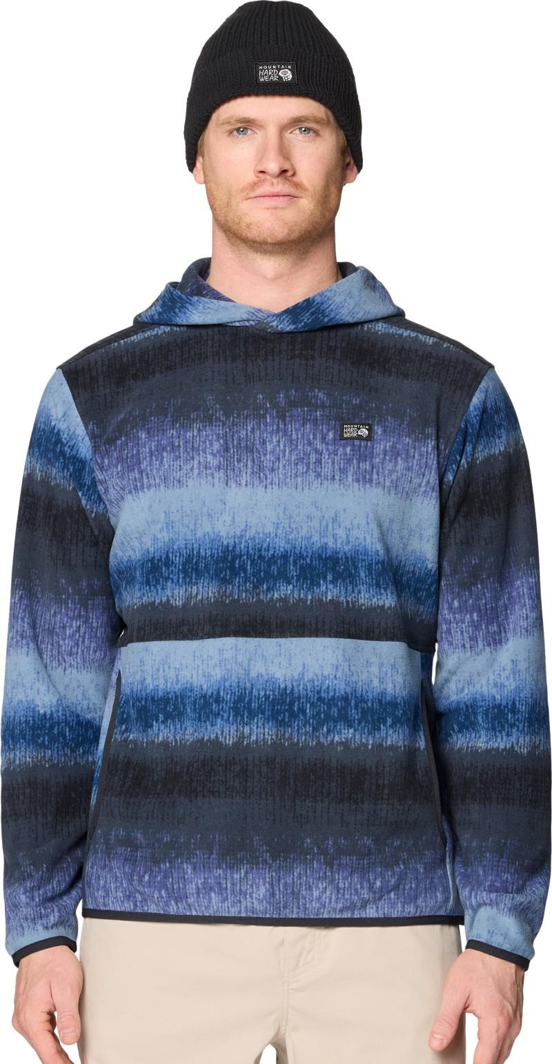 Microchill Hoody - Mens - lapis dusk gradient stripe 1