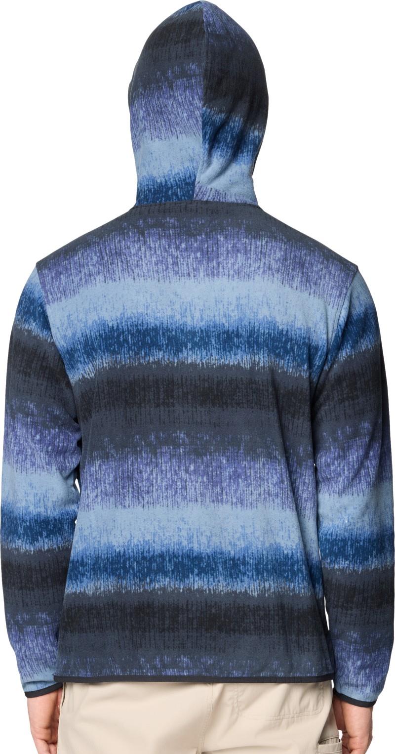 Microchill Hoody - Mens - lapis dusk gradient stripe 1
