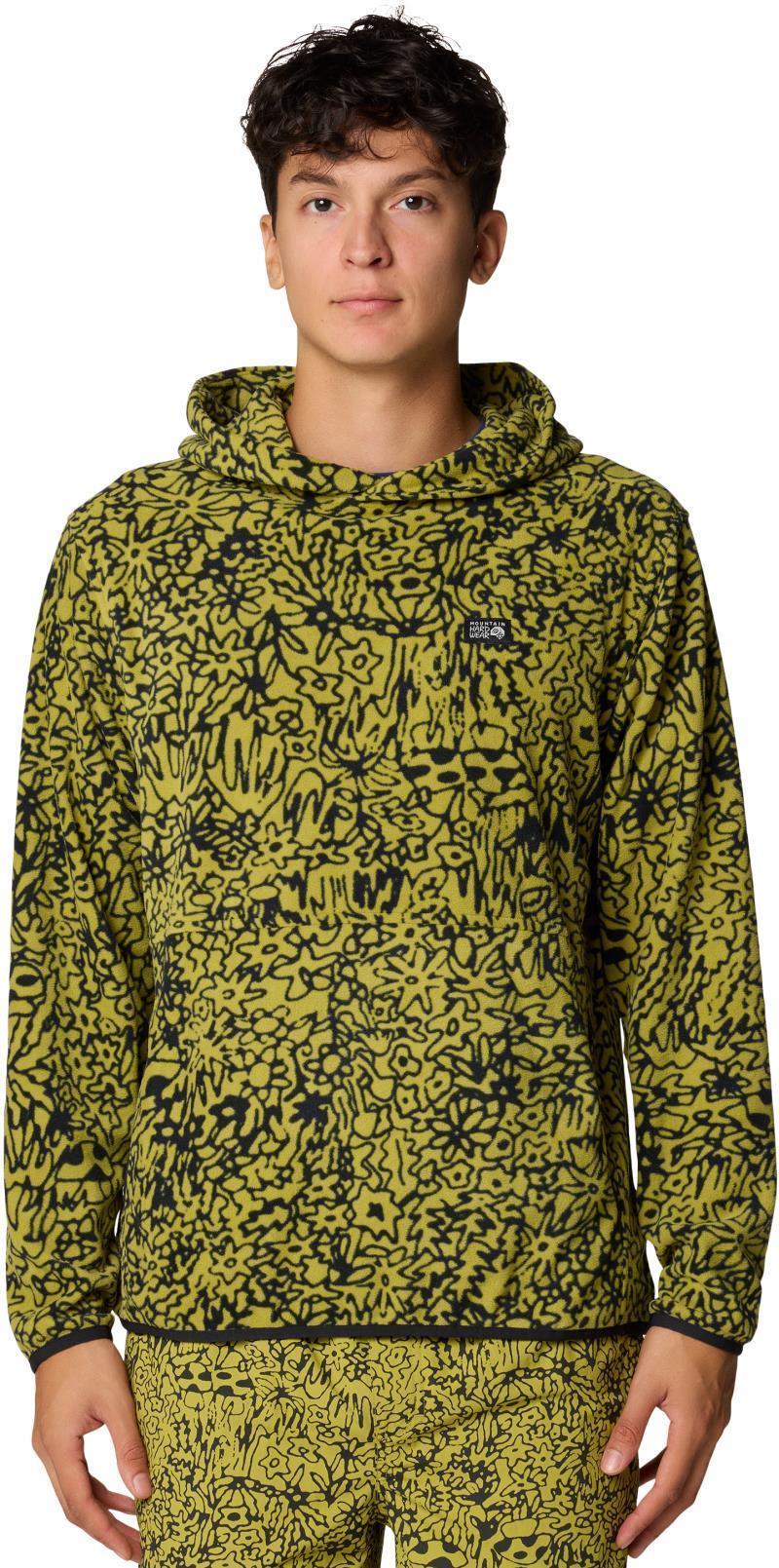 Microchill Hoody - Mens - moon moss forager xl print 1