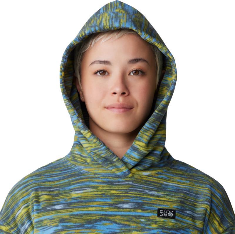 Microchill Hoody - Womens - Nitric Blue Stria Print 4