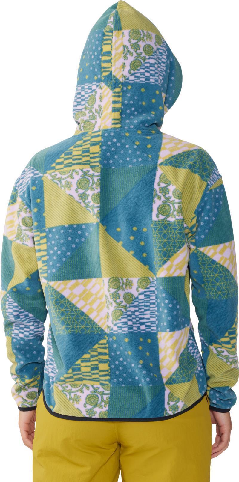 Microchill Hoody - Womens - Wisteria Quilt Print 2