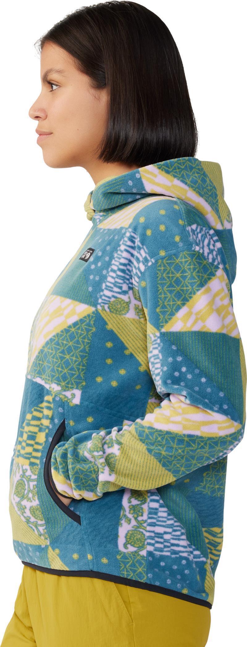 Microchill Hoody - Womens - Wisteria Quilt Print 5