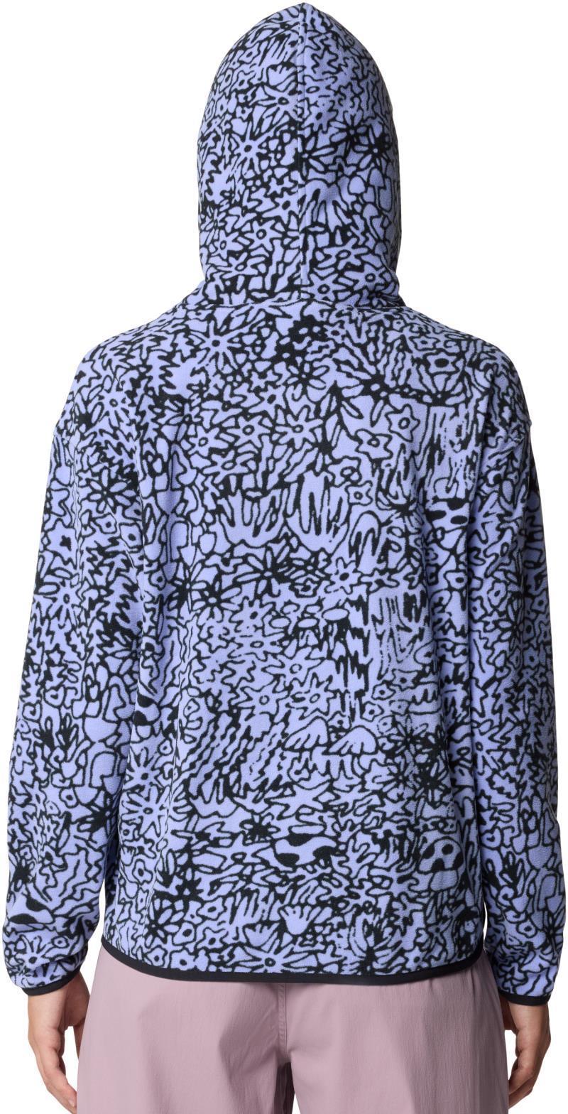 Microchill Hoody - Womens - light illusion forager print 1