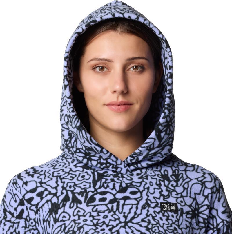 Microchill Hoody - Womens - light illusion forager print 1