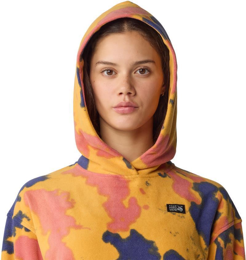 Microchill Hoody - Womens - sundown gold blissed dye print 1