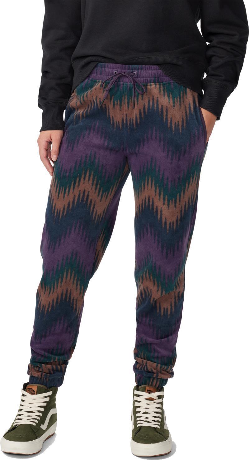 Microchill Joggers - Womens - Blurple Zig Zag Print 1
