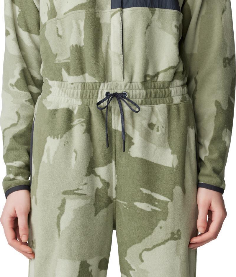 Microchill One-Piece - Womens - Green Fade Snowdrifts Print 3