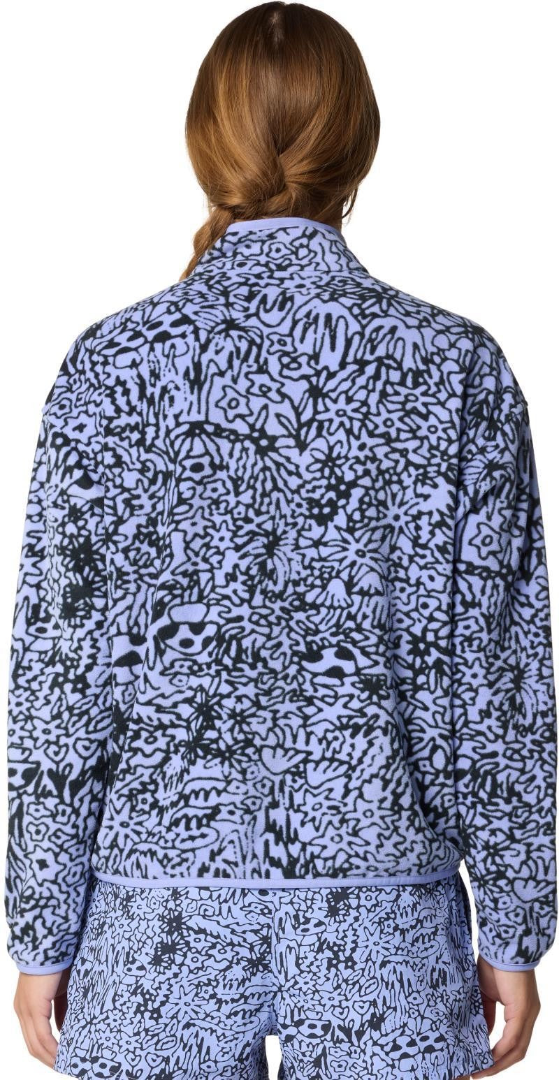 Microchill Pullover - Womens - light illusion forager print 1