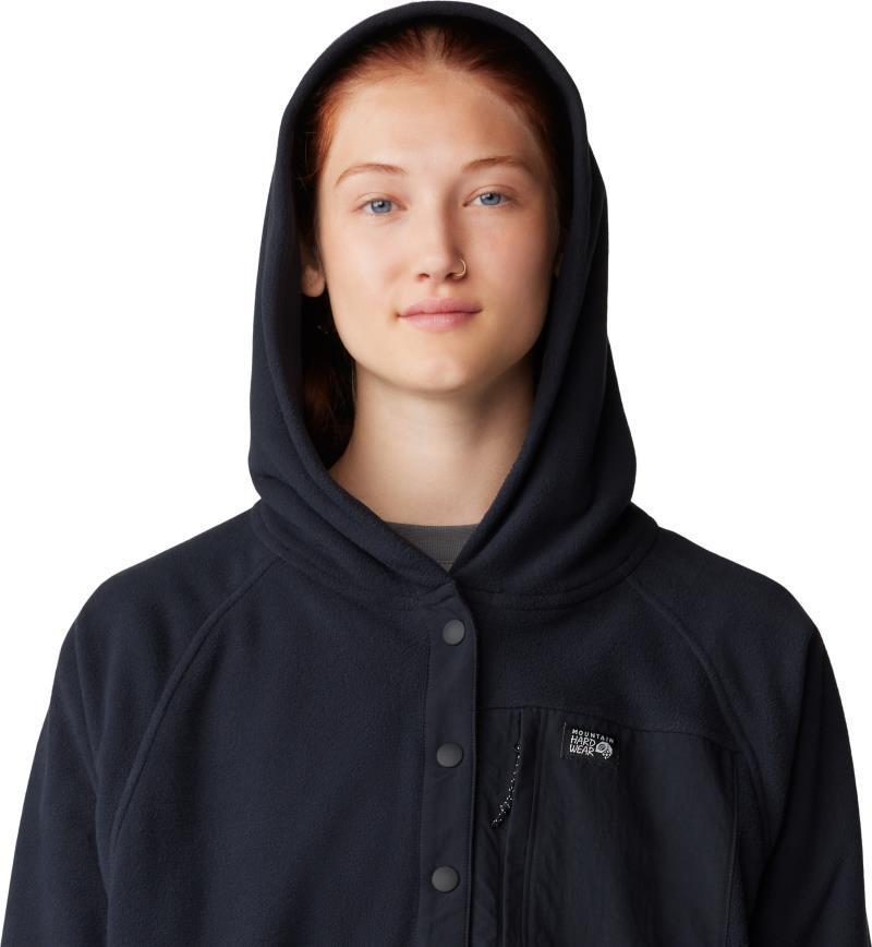 Microchill Snap Neck Pullover - Womens - Black 7