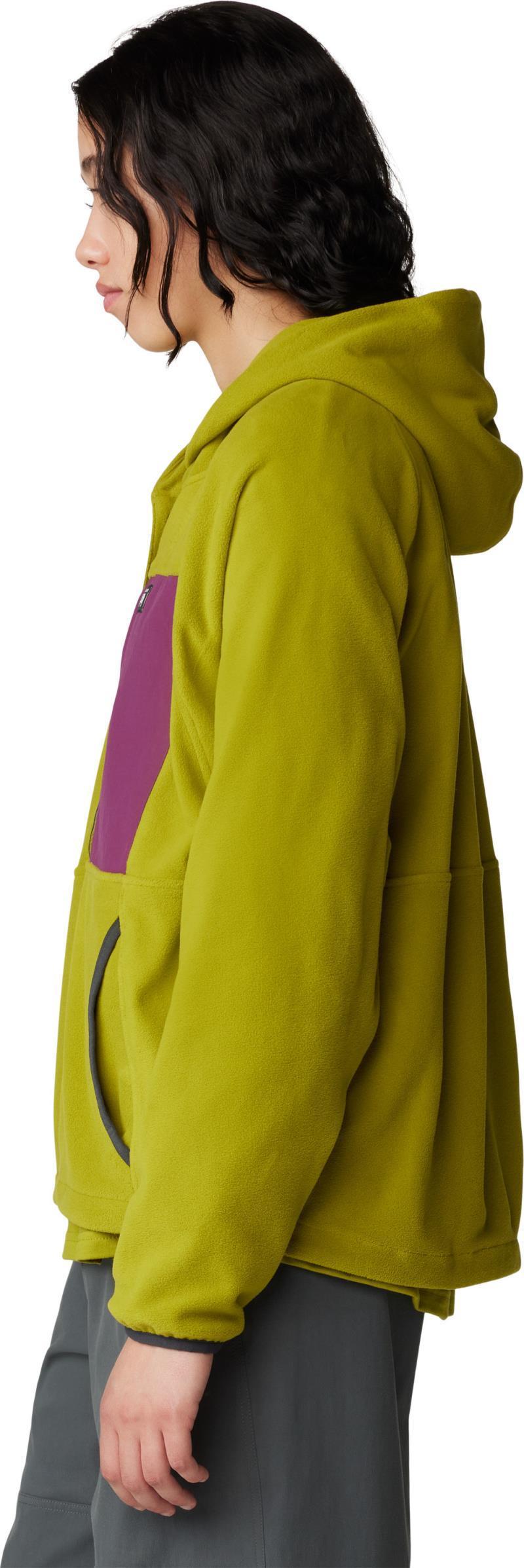 Microchill Snap Neck Pullover - Womens - Python Green 4