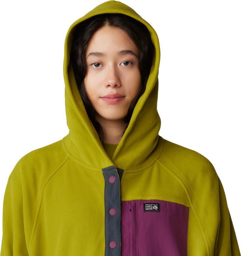 Microchill Snap Neck Pullover - Womens - Python Green 5