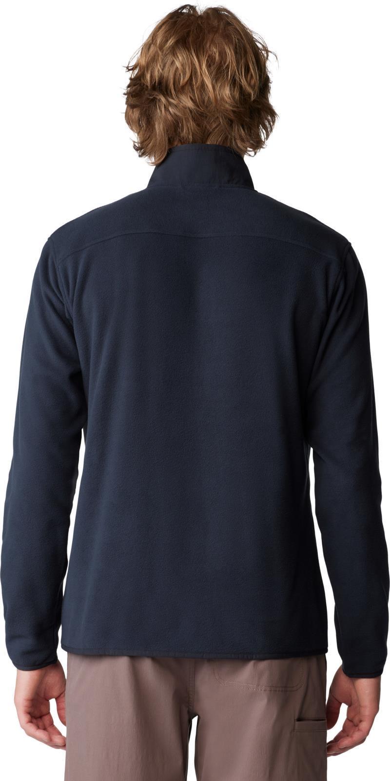 Microchill Snap Pullover - Mens - Black 2