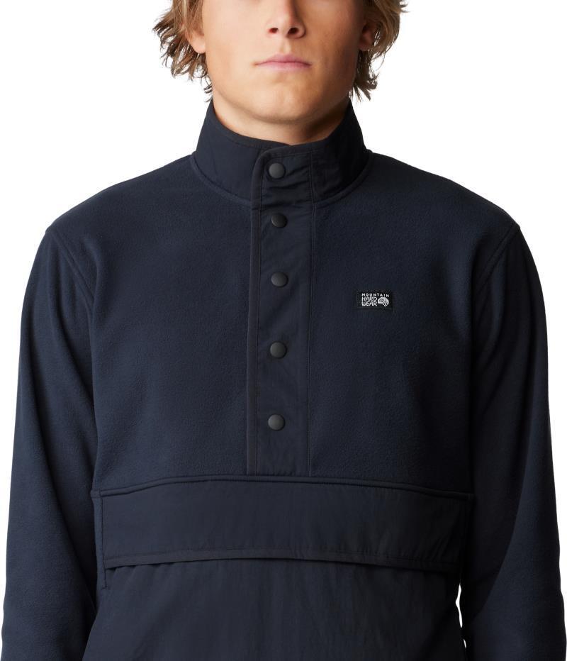 Microchill Snap Pullover - Mens - Black 5