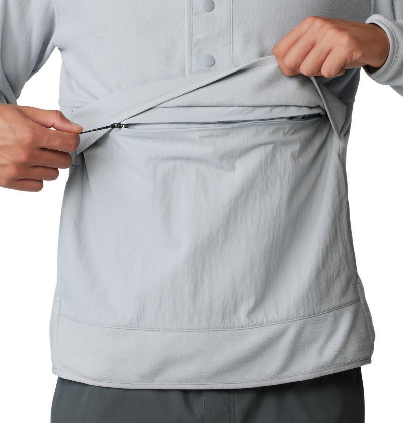 Microchill Snap Pullover - Mens - Glacial Heather 3