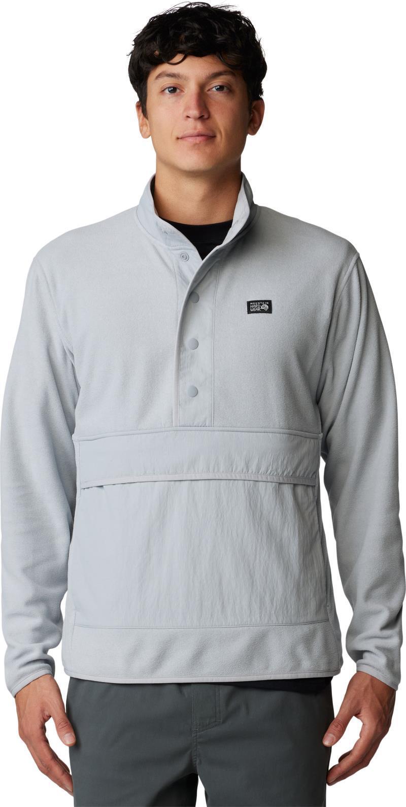 Microchill Snap Pullover - Mens - Glacial Heather 4