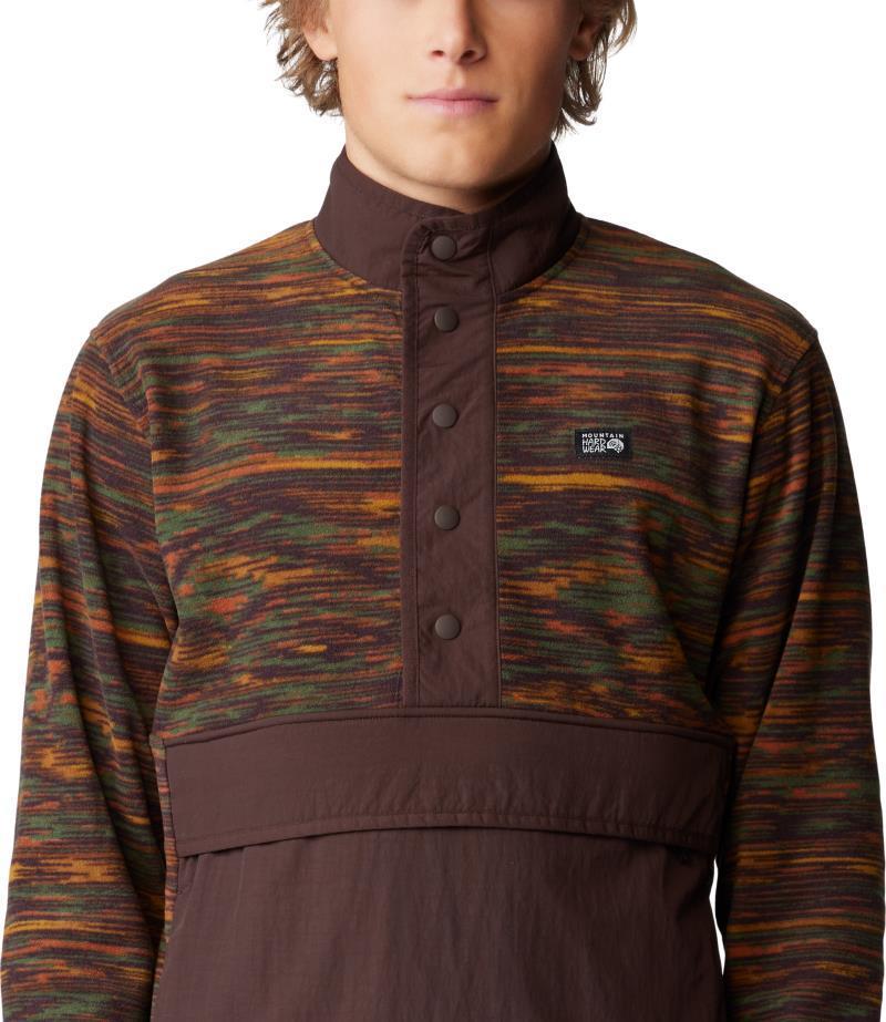 Microchill Snap Pullover - Mens - Iron Oxide Print 6