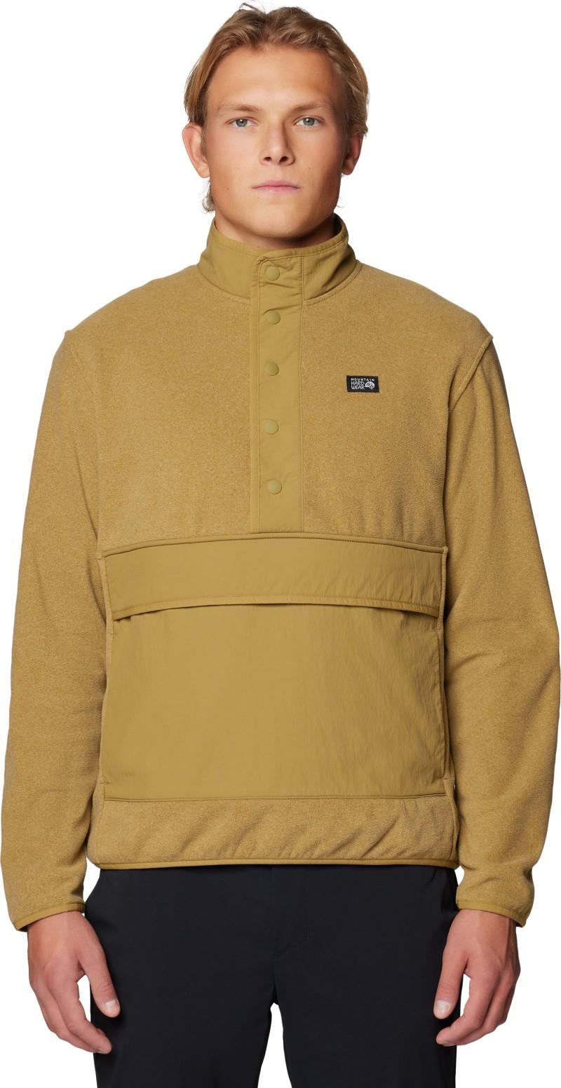Microchill Snap Pullover - Mens - grassland heather 1
