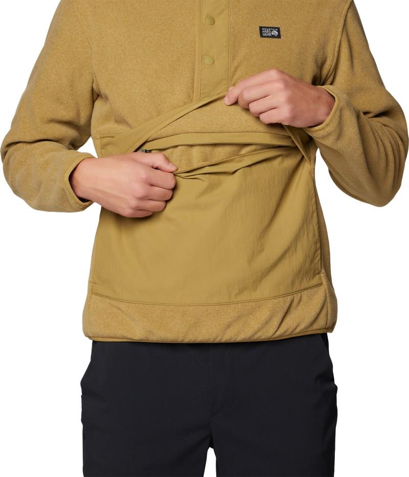 Microchill Snap Pullover - Mens - grassland heather 1