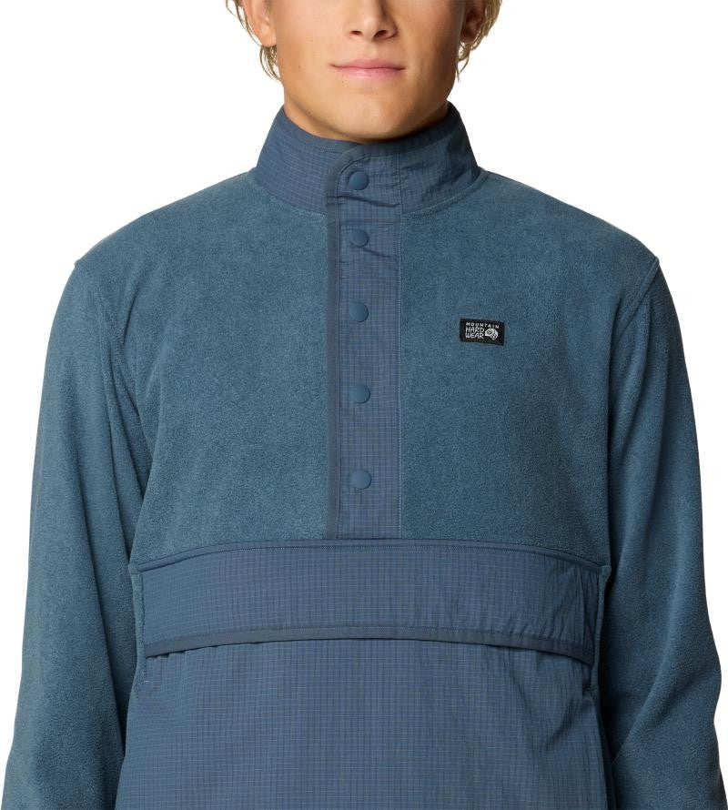 Microchill Snap Pullover - Mens - moon blue heather 1