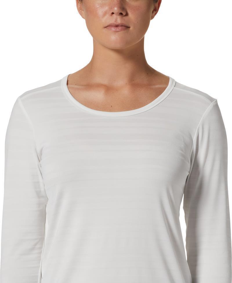 Mighty Stripe LS - Womens - Fogbank 4