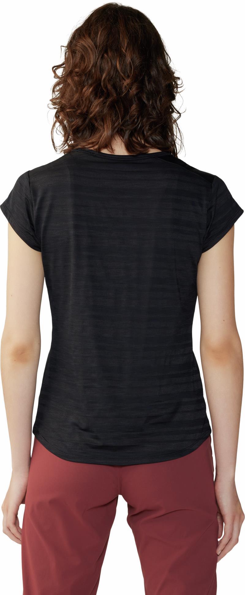 Mighty Stripe SS - Womens - Black 2