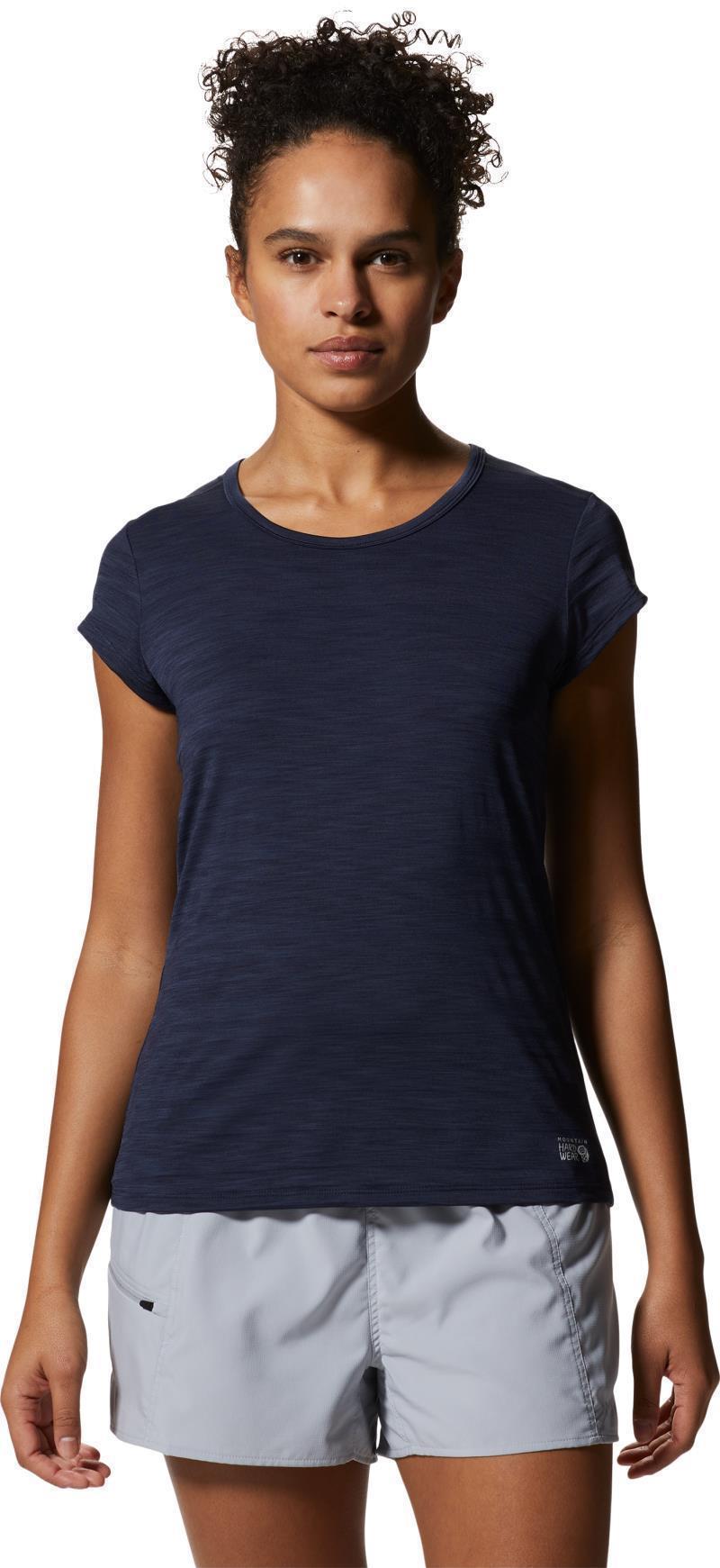Mighty Stripe SS - Womens - Dark Zinc 1