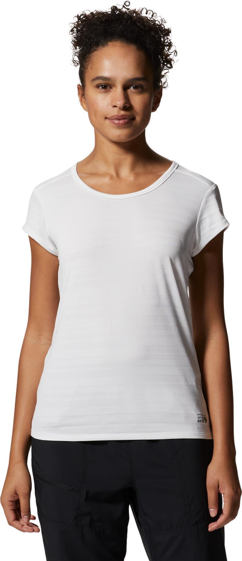 Mighty Stripe SS - Womens - Fogbank 1