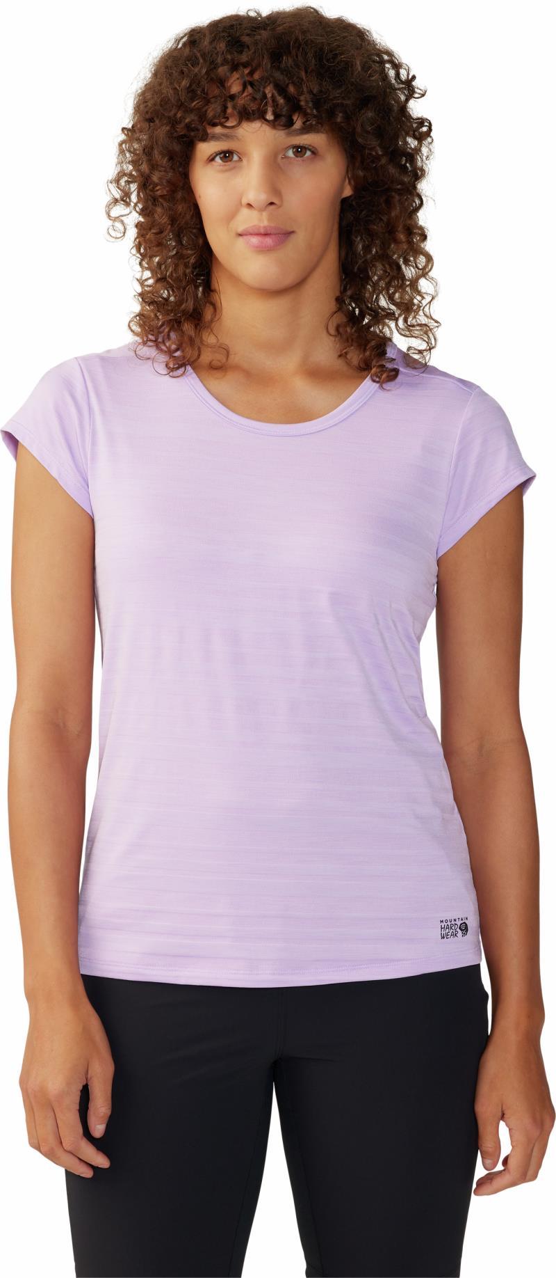Mighty Stripe SS - Womens - Pale Ice 1