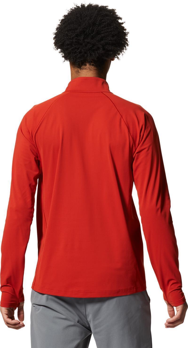 Mountain Stretch Half Zip - Mens - Desert Red 4