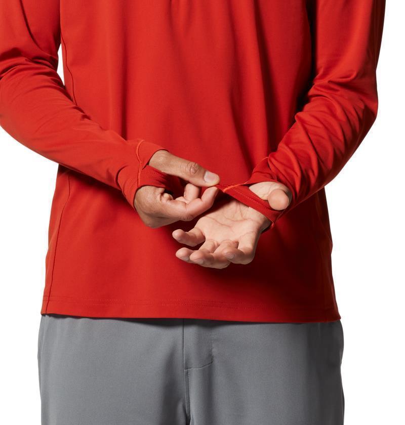 Mountain Stretch Half Zip - Mens - Desert Red 6