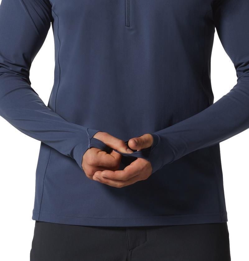 Mountain Stretch Half Zip - Mens - Zinc 6