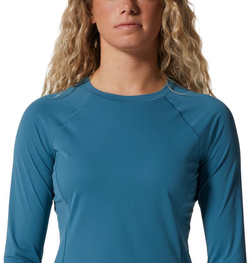 Mountain Stretch LS Crew - Womens - Caspian 4