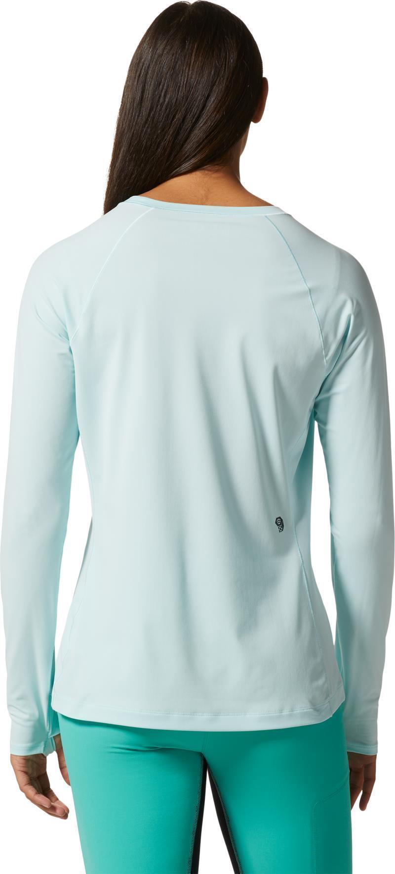 Mountain Stretch LS Crew - Womens - Pale Ice 2